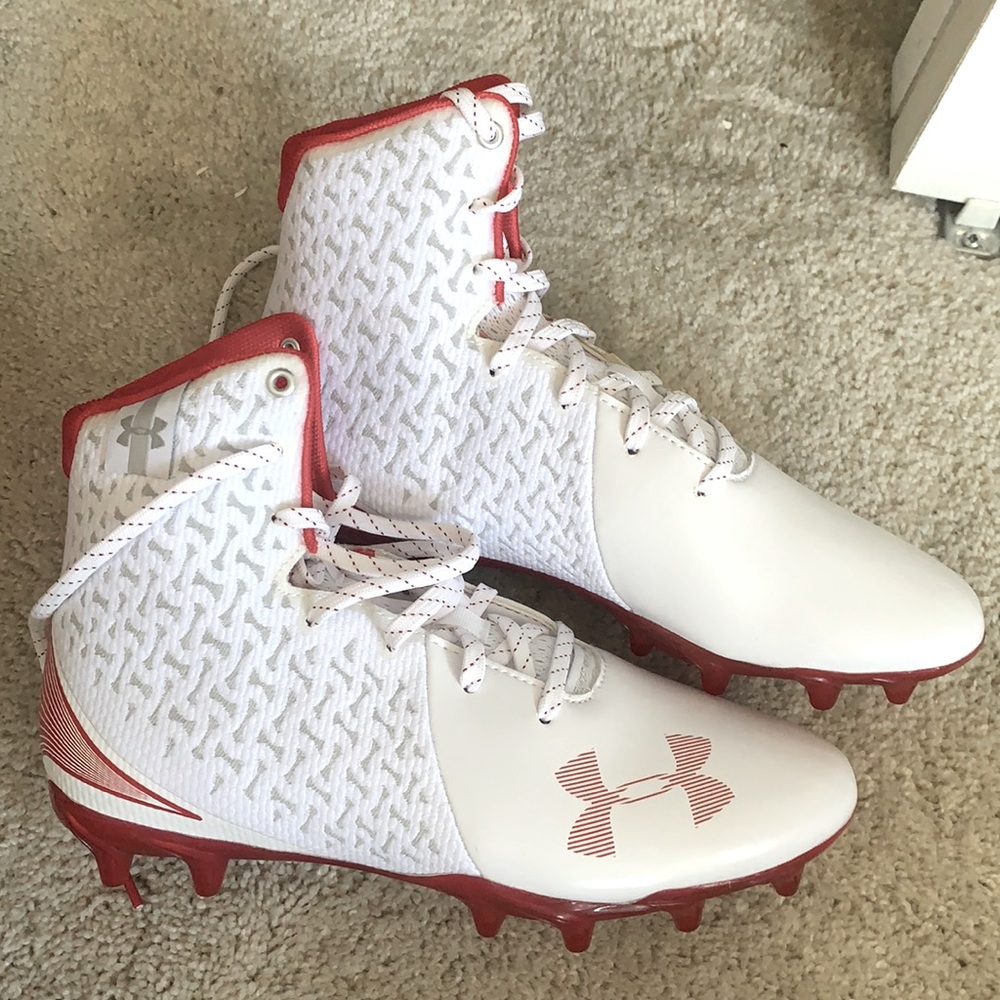 BRAND NEW LACROSSE CLEATS UNDER ARMOUR